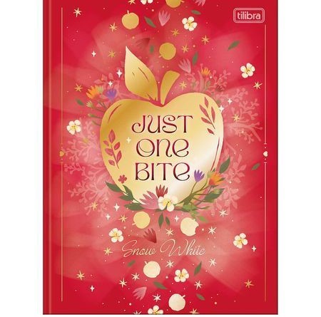 CADERNO BROCURA COLEGIAL BRANCA DE NEVE 80 FOLHAS - TILIBRA