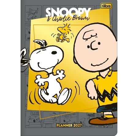AGENDA PLANNER COSTURADA SNOOPY M7 - TILIBRA