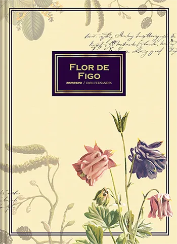 CADERNO COLEGIAL COSTURADO FLOR DE FIGO - ANIMATIVA