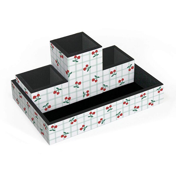 ORGANIZADOR DE MESA CEREJA - FINAIDEIA