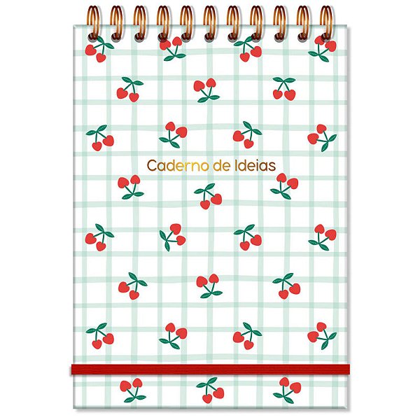 CADERNO DE IDEIAS CEREJA - FINAIDEIA
