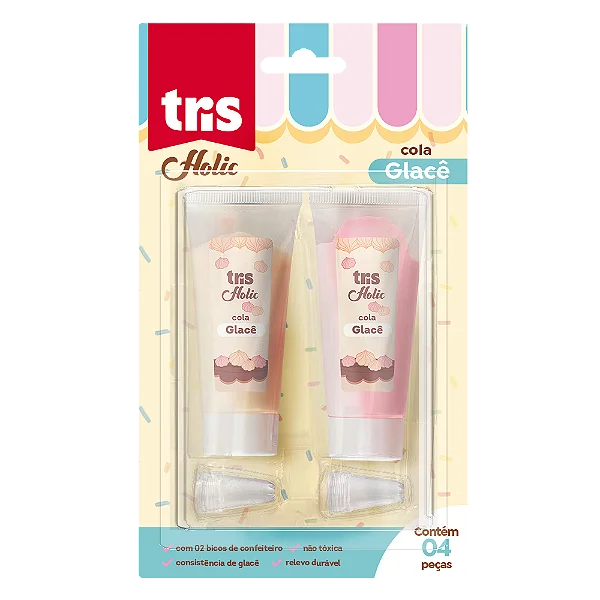 COLA GLACE 2X50ML+2 BICOS - TRIS
