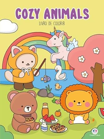 LIVRO DE COLORIR COZY ANIMALS