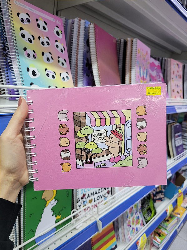 LIVRO DE COLORIR BOBBIE GOODS ROSA