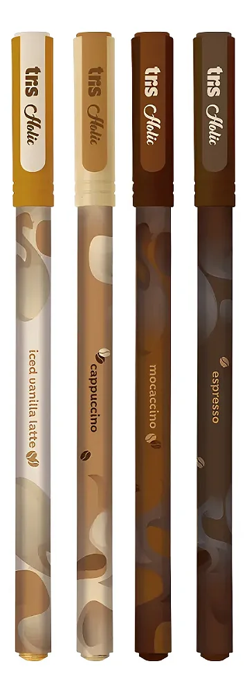 CANETA ESFEROGRAFICA HOLIC COFFEE 1.0 - TRIS