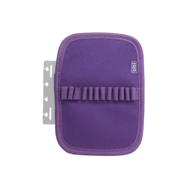 ESTOJO ACESSORIO RING ELASTICO P/24 CANETAS DISCO LILAS - OBI