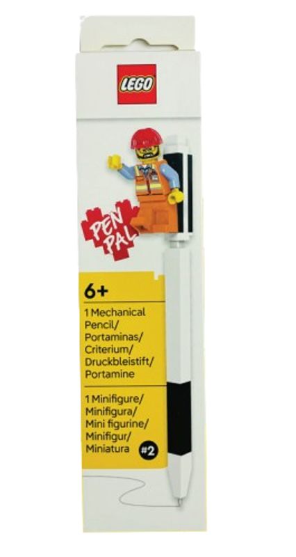 LAPISEIRA 0,7MM LEGO COM MINI FIGURA