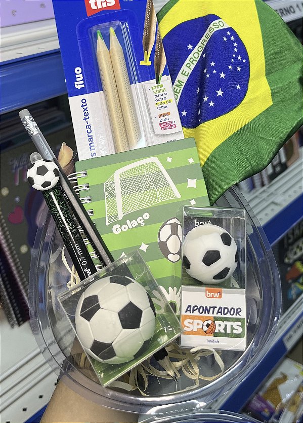 OVO PAPELARIA COPA DO MUNDO BASIC