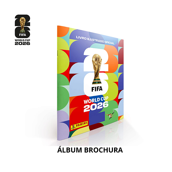 ÁLBUM CAPA FLEXIVEL COPA PANINI 2026