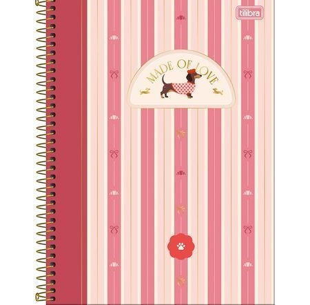 CADERNO UNIVERSITÁRIO BROWNIE 1 MATÉRIA - TILIBRA
