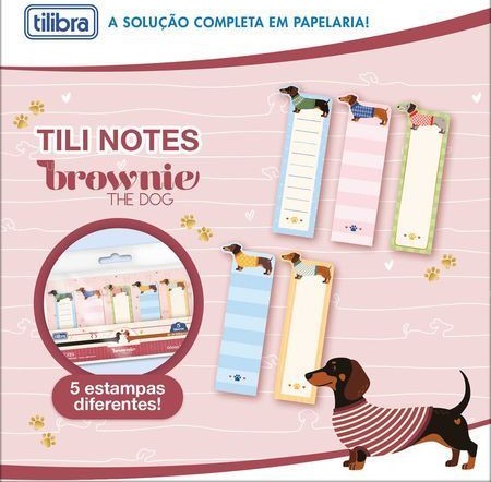 TILI NOTES BROWNIE 66X25MM - TILIBRA