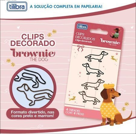 CLIPS DECORADO BROWNIE - TILIBRA