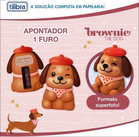 APONTADOR 1 FURO BROWNIE - TILIBRA
