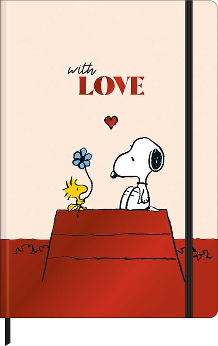 CADERNO SEM PAUTA FITTO G SNOOPY 80 FOLHAS - TILIBRA