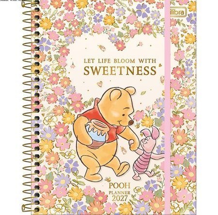 AGENDA ESPIRAL PLANNER POOH - TILIBRA