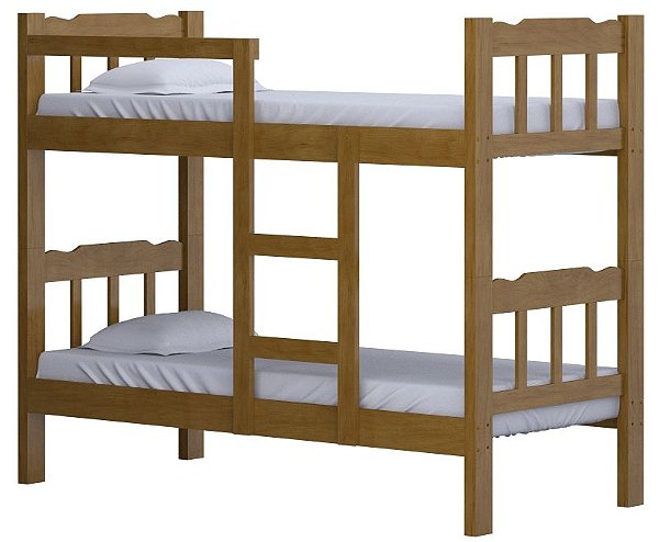 Beliche de Madeira Maciça Reforçada Perola Imbuia