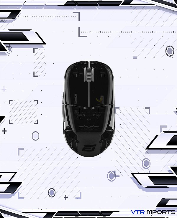 (PRONTA ENTREGA) Mouse ENDGAME GEAR XM1r - Dark Reflex (Glossy) + GRIP + 2 FEETs DE BRINDE