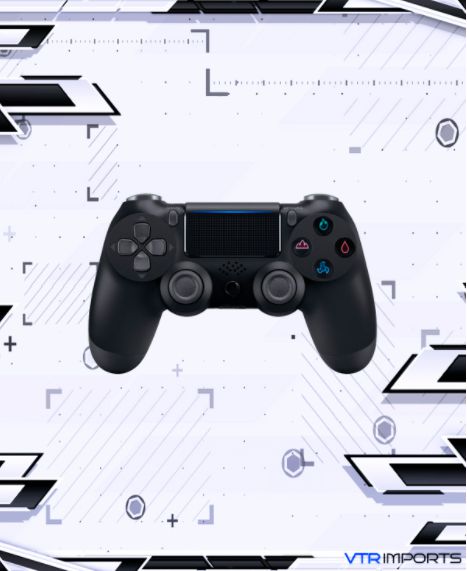 Controle PS4 - Black  (Acompanha caixa e cabo carregador)