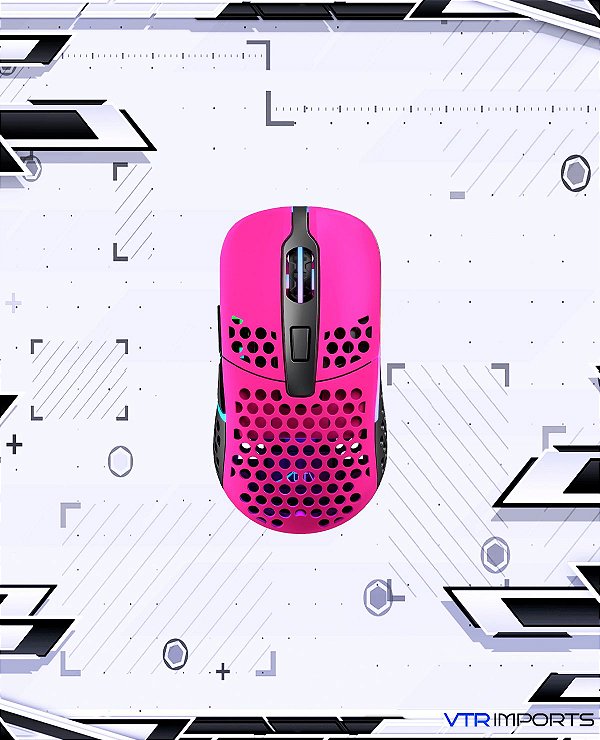 (PRÉ VENDA) Mouse XTRFY M42 RGB (Pink)