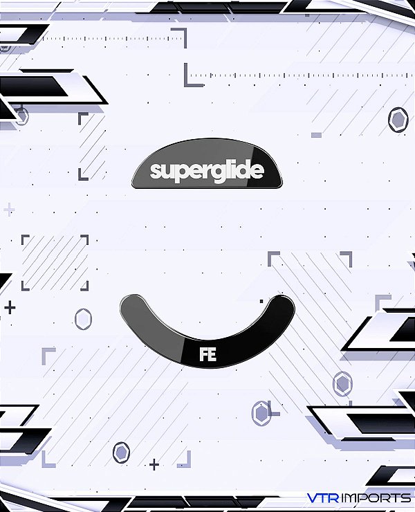 Mousefeet de Vidro Pulsar Superglide V1 - Xlite Wireless / Xlite V2 Wireless