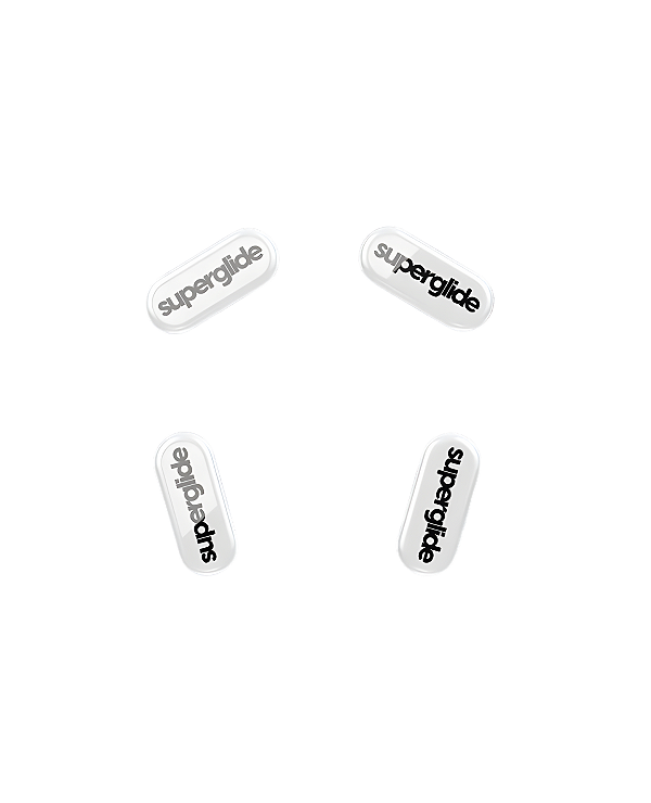 Mousefeet de Vidro Pulsar Superglide V1 - G304/G305