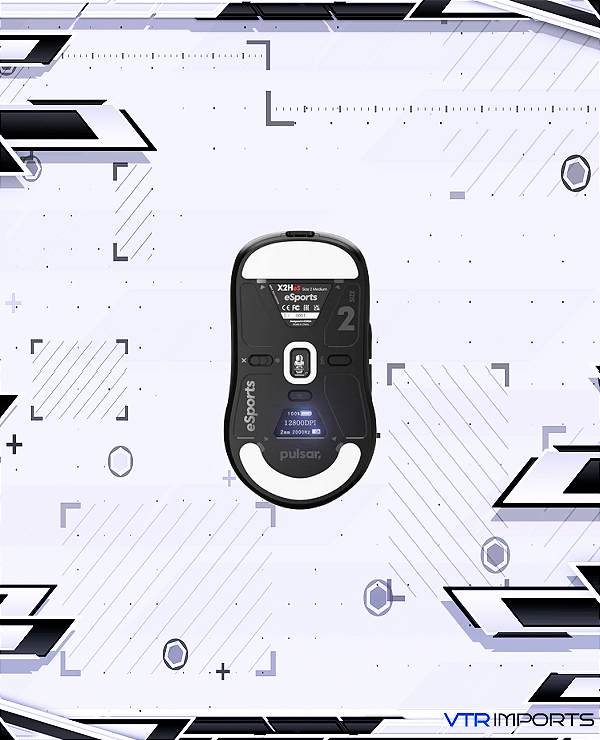 PRONTA ENTREGA) Mouse Pulsar X2H eS - BLACK - VTR Imports