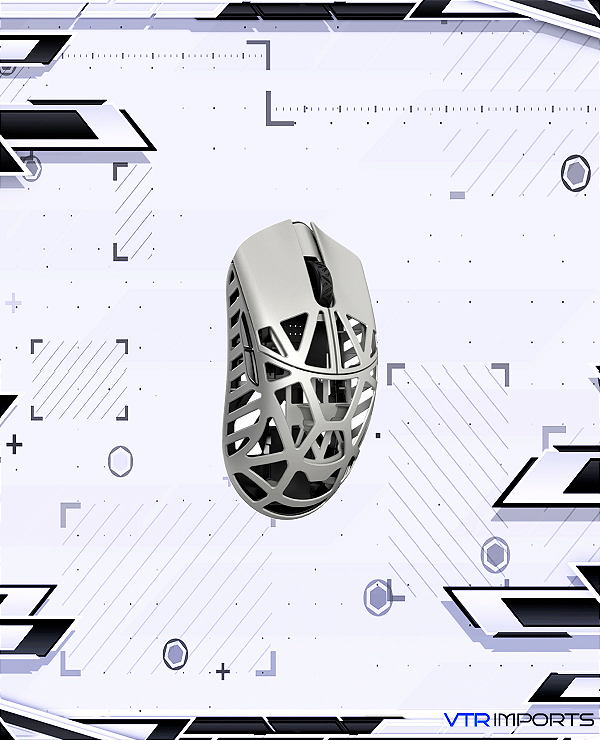 Mouse Gamer WLMouse Beast X Max - Mouse de Magnésio