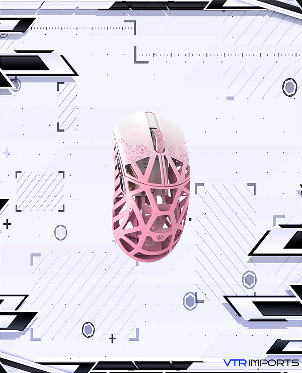 (PRONTA ENTREGA) Mouse WLMOUSE Fabulous Beast - 8000Hz + MANGUITO DE BRINDE