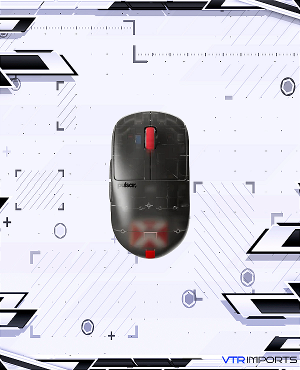(PRONTA ENTREGA) Mouse Pulsar X2H Mini -  Clear Black (LIMITED EDITION)