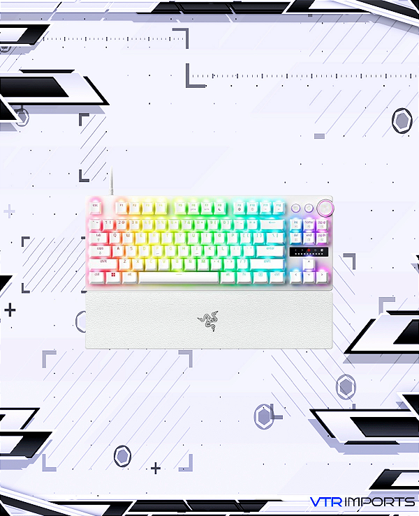 Razer - Teclado óptico analógico Huntsman V3 Pro TKL com fio