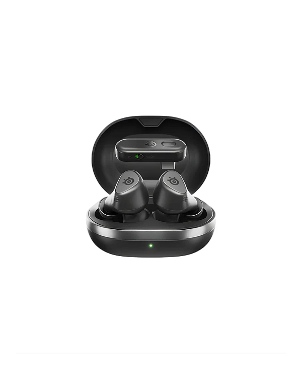 (PRONTA ENTREGA) Fone Auricular STEELSERIES Wireless ARCTIS GAMEBUDS (XBOX/PC/PLAYSTATION) - Preto
