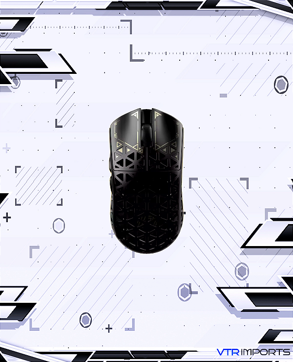 (PRONTA ENTREGA) Mouse IPI Float 88 - Fibra de carbono, 8Khz, Tri-mode, sem fio