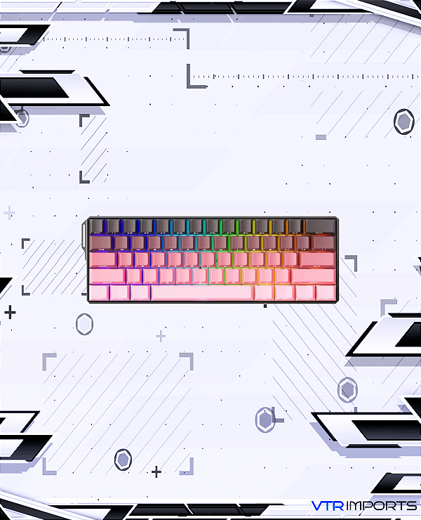 (PRONTA ENTREGA) Teclado Magnético Akko MonsGeek FUN60 ULTRA - WIRED