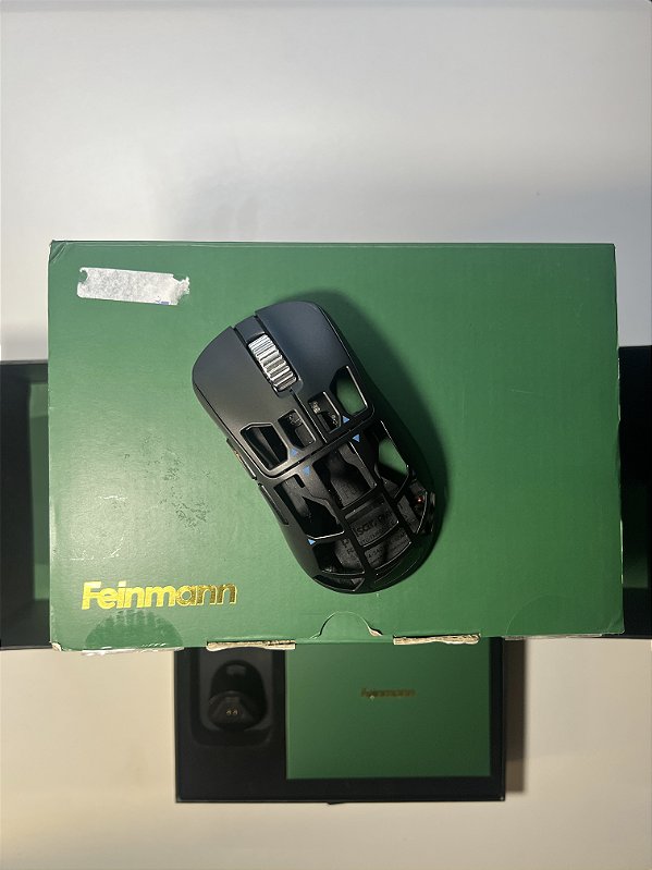 (USADO) Mouse Pulsar Feinmann F01 8K Magnesium - Preto