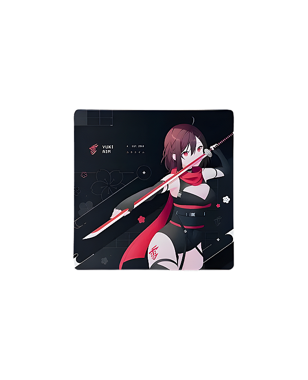 (PRONTA ENTREGA) Mousepad Yuki Aim Katana 2023 - XL - PRETO (SEM CAIXA, SEM USO)