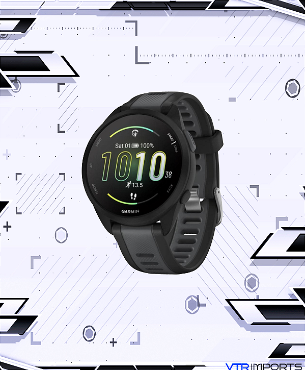 (PRONTA ENTREGA) Garmin Forerunner 165 Preto (SEM CAIXA)