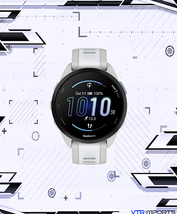(PRONTA ENTREGA) Garmin Forerunner 165 Branco