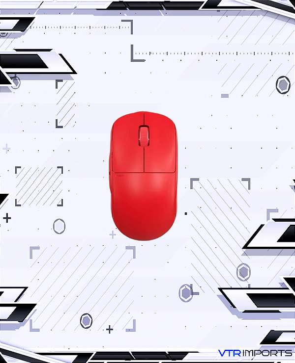 (PRONTA ENTREGA) Mouse Pulsar X2V1 Medium - Red (SEM CAIXA)