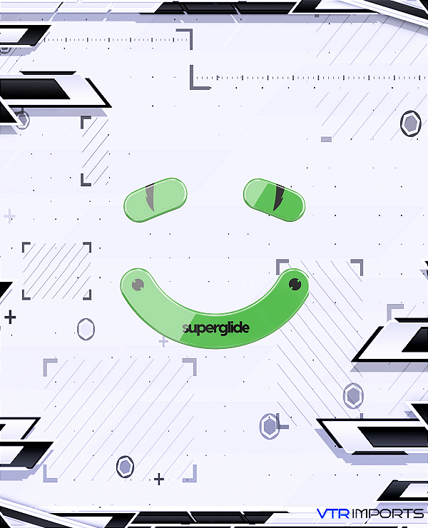 Mousefeet de vidro Pulsar Superglide V1 - Razer Viper V2 PRO