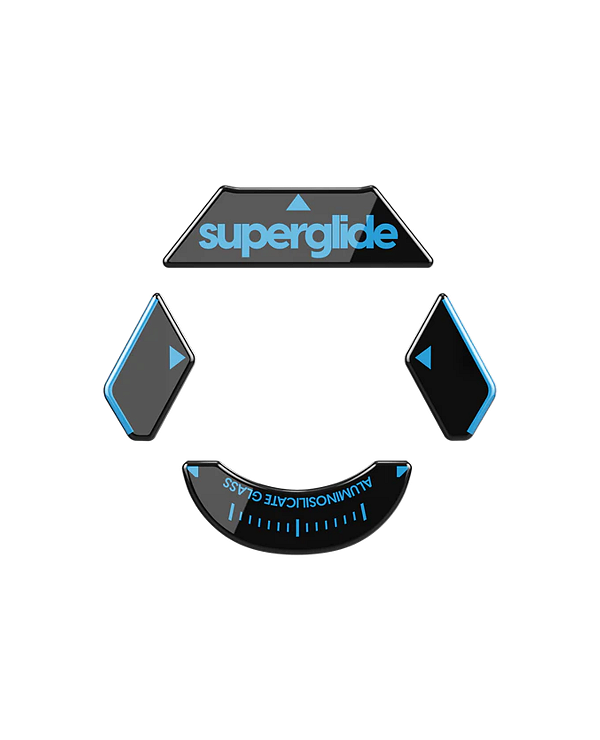 Mousefeet de Vidro Pulsar Superglide V1 - Logitech G900/G903
