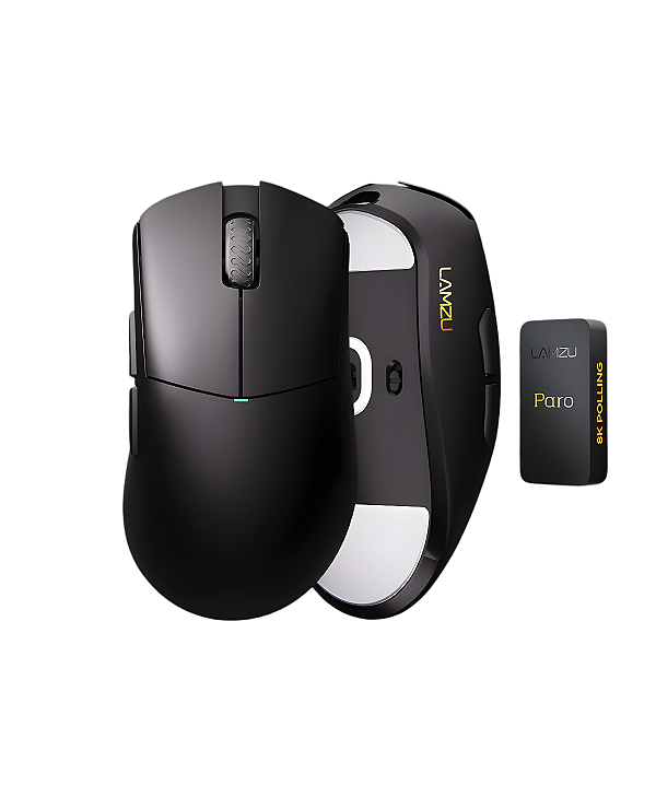 (PRONTA ENTREGA) Mouse Lamzu PARO Aurora + Dongle 8khz