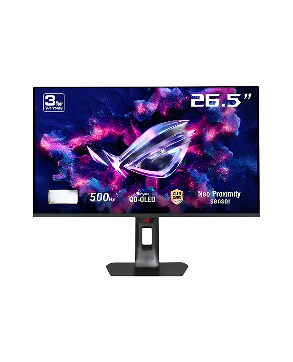 (ENCOMENDA) Monitor Gamer ASUS - ROG Strix 27" 2K OLED 500Hz 0.03ms (HDMI, DisplayPort)