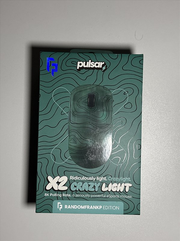 (OPEN BOX) Mouse Pulsar X2 CrazyLight - RandomFrankP Edition