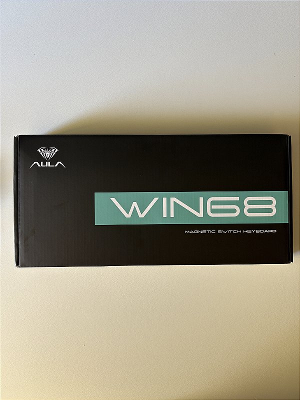 Teclado Aula WIN68 HE - Preto (Open Box)