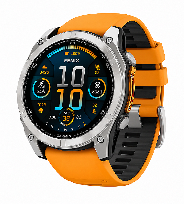 Relógio Garmin Fenix 8 AMOLED Sapphire 51MM