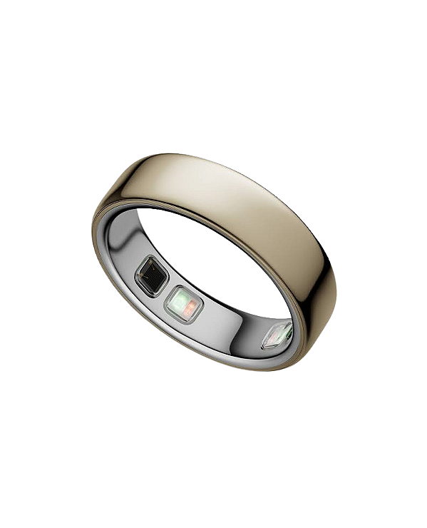 Anel Inteligente Oura Ring 5 Cerâmica - Gold