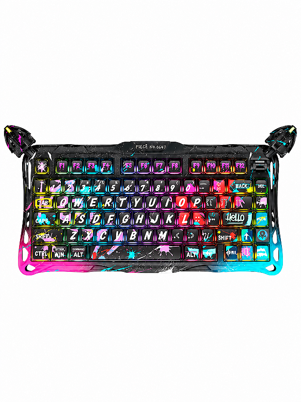 Teclado Mecânico Gravastar Mercury V75 PRO