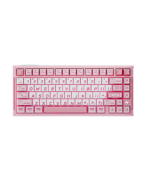 Teclado Mecânico ATK RS7 V2 Ultra RGB 75% 8KHz Rapid Trigger Magnetic Crystal Blade