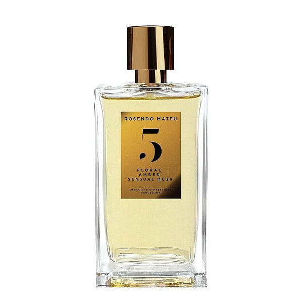 Perfume Rosendo Mateu No 5 Floral, Amber, Sensual Musk Eau de Parfum 100ml