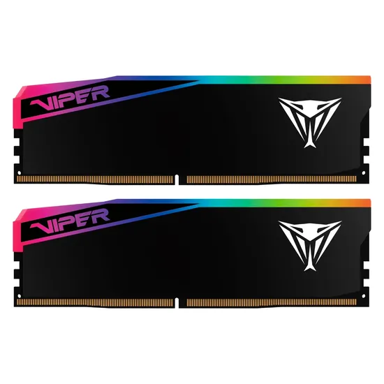 Memória RAM Patriot Viper Elite 5R Ultra RGB 32GB (2x16GB) DDR5 6000 MT/s CL28 - VEUR532G6028K